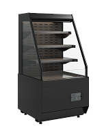 Витрина холодильная кондитерская Полюс Carboma KC70 VM 0,6-2 STANDARD открытая, горка (версия 2.0) (9005)