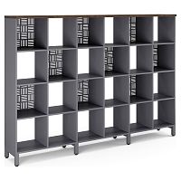 Стеллажная система Kobor SQ-4X6 graphite/charlston