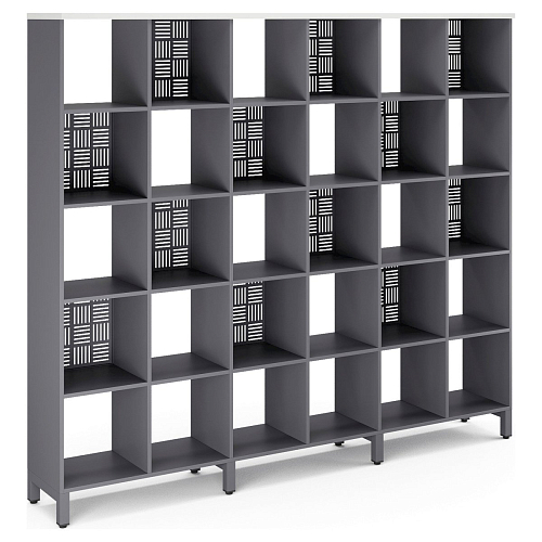 Стеллажная система Kobor SQ-5X6 graphite/premium