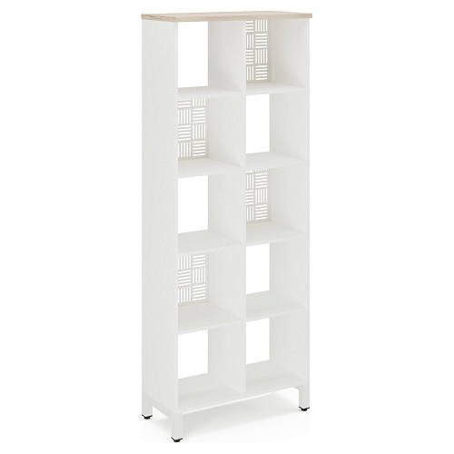 Стеллажная система Kobor SQ-5X2 white/natural