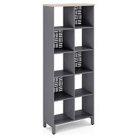 Стеллажная система Kobor SQ-5X2 graphite/natural