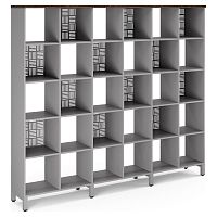 Стеллажная система Kobor SQ-5X6 aluminum/charlston