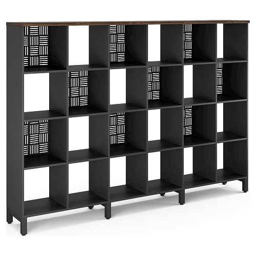 Стеллажная система Kobor SQ-4X6 black/charlston