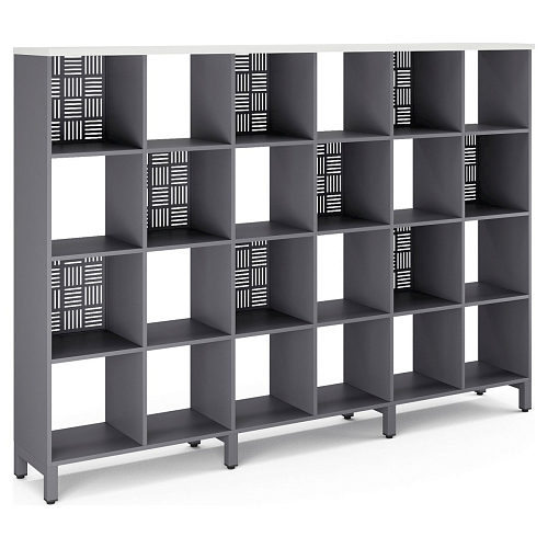 Стеллажная система Kobor SQ-4X6 graphite/premium