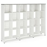 Стеллажная система Kobor SQ-4X6 white/chicago