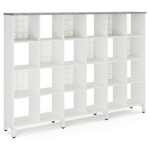 Стеллажная система Kobor SQ-4X6 white/chicago