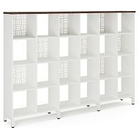 Стеллажная система Kobor SQ-4X6 white/charlston