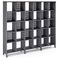 Стеллажная система Kobor SQ-5X6 graphite/charlston