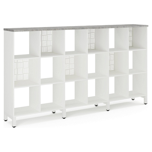 Стеллажная система Kobor SQ-3Х6 white/chicago