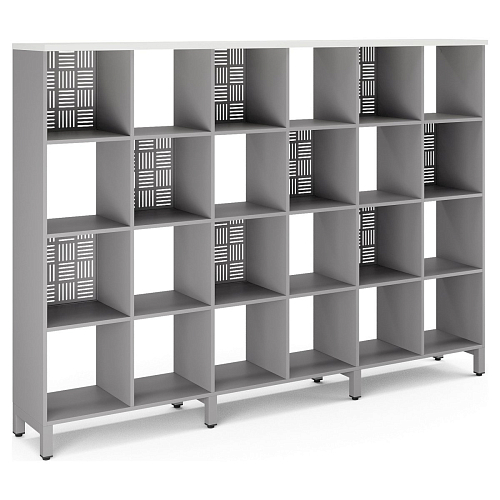 Стеллажная система Kobor SQ-4X6 aluminum/premium