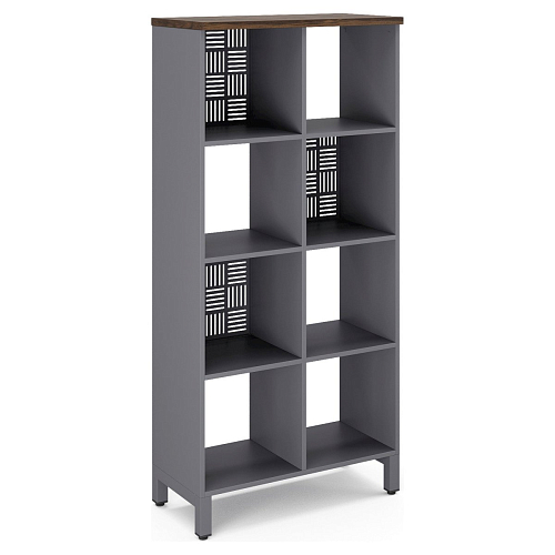 Стеллажная система Kobor SQ-4X2 graphite/charlston