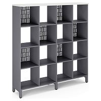 Стеллажная система Kobor SQ-4X4 graphite/premium