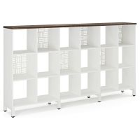 Стеллажная система Kobor SQ-3Х6 white/charlston