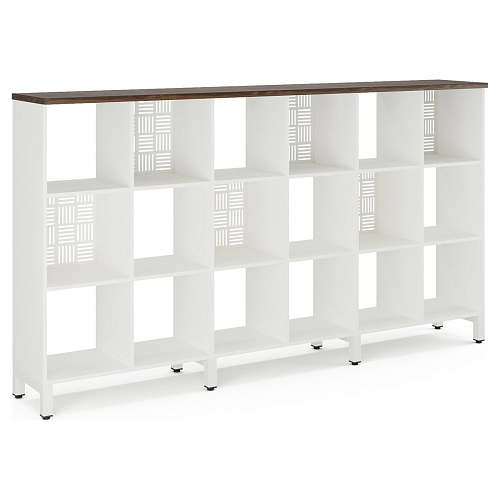 Стеллажная система Kobor SQ-3Х6 white/charlston