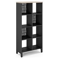 Стеллажная система Kobor SQ-4X2 black/natural