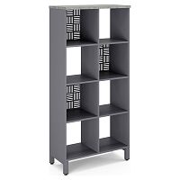 Стеллажная система Kobor SQ-4X2 graphite/chicago