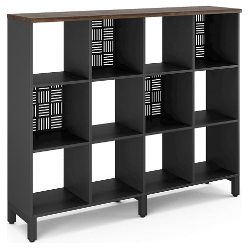 Стеллажная система Kobor SQ-3Х4 black/charlston