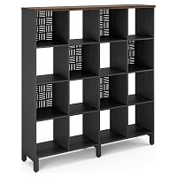 Стеллажная система Kobor SQ-4X4 black/charlston