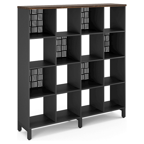 Стеллажная система Kobor SQ-4X4 black/charlston