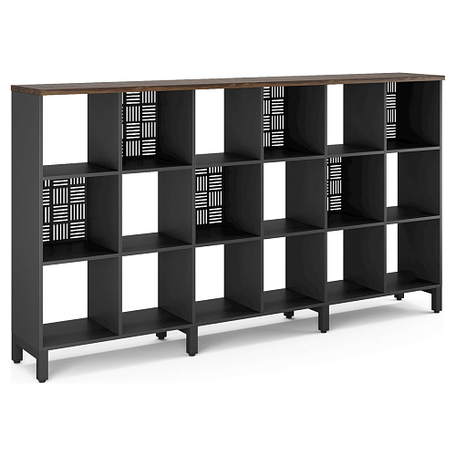 Стеллажная система Kobor SQ-3Х6 black/charlston