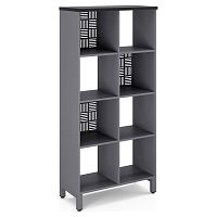 Стеллажная система Kobor SQ-4X2 graphite/wood