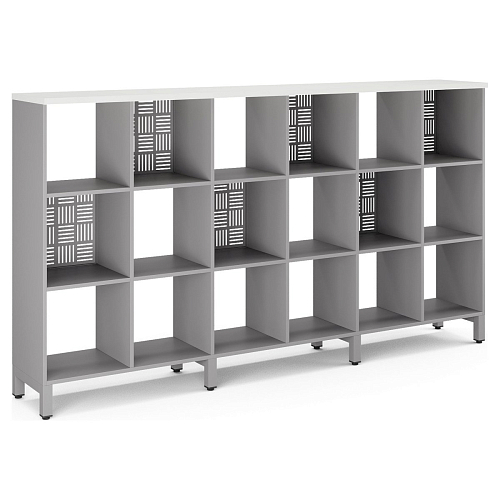 Стеллажная система Kobor SQ-3Х6 aluminum/premium