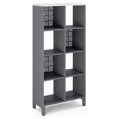 Стеллажная система Kobor SQ-4X2 graphite/premium