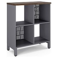 Стеллажная система Kobor SQ-2Х2 graphite/charlston