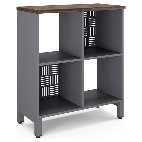 Стеллажная система Kobor SQ-2Х2 graphite/charlston