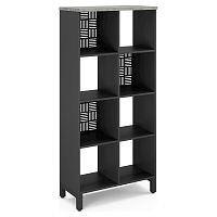 Стеллажная система Kobor SQ-4X2 black/chicago