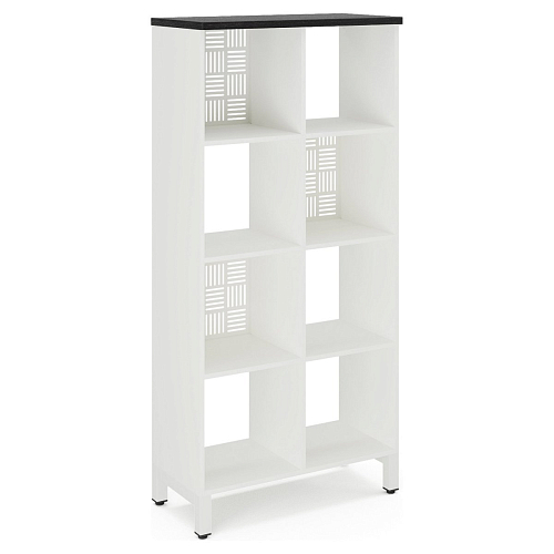 Стеллажная система Kobor SQ-4X2  white/wood