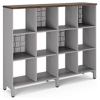 Стеллажная система Kobor SQ-3Х4 aluminum/charlston