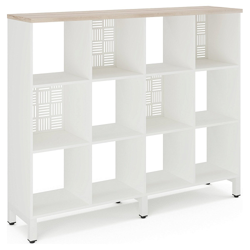 Стеллажная система Kobor SQ-3Х4 white/natural