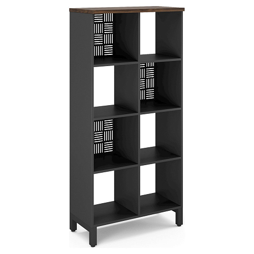 Стеллажная система Kobor SQ-4X2 black/charlston