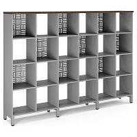 Стеллажная система Kobor SQ-4X6 aluminum/charlston