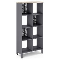 Стеллажная система Kobor SQ-4X2 graphite/natural