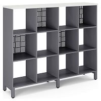 Стеллажная система Kobor SQ-3Х4 graphite/premium