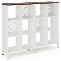 Стеллажная система Kobor SQ-3Х4 white/charlston