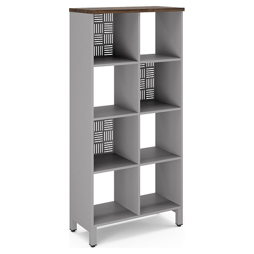 Стеллажная система Kobor SQ-4X2 aluminum/charlston