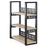 Стеллаж открытый Kobor SО3-80/36 black/natural