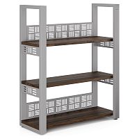 Стеллаж открытый Kobor SО3-60/36 aluminum/charlston