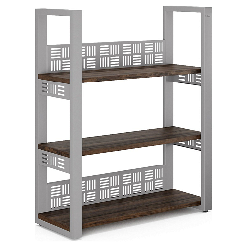 Стеллаж открытый Kobor SО3-60/36 aluminum/charlston