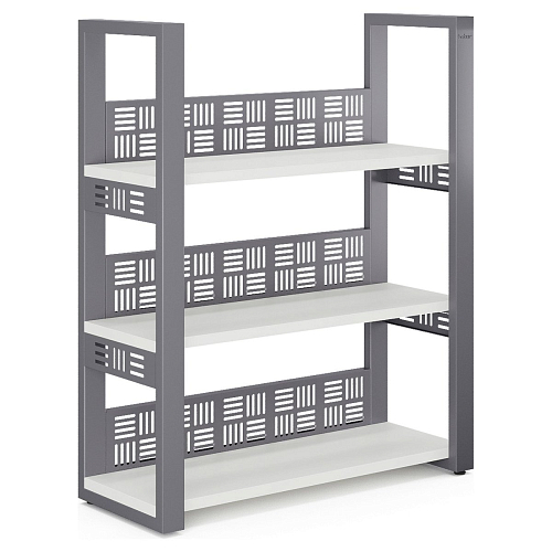 Стеллаж открытый Kobor SО3-80/36 graphite/premium