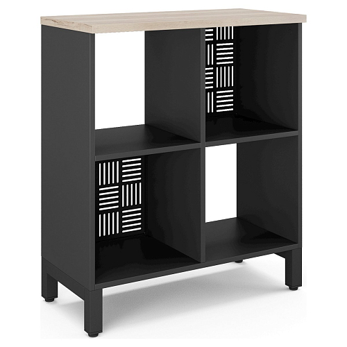 Стеллажная система Kobor SQ-2Х2 black/natural