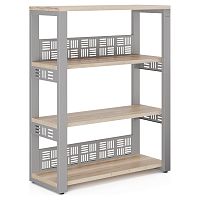 Стеллаж открытый Kobor ST3-80/36 aluminum/natural