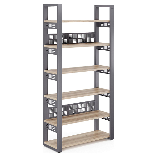 Стеллаж открытый Kobor SO6-80/36 graphite/natural