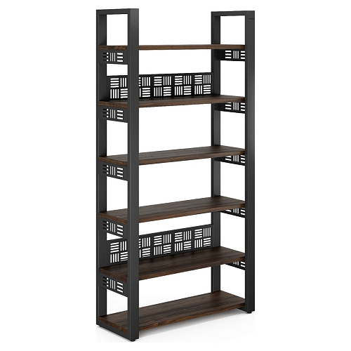 Стеллаж открытый Kobor SO6-80/36 black/charlston