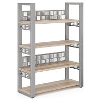 Стеллаж открытый Kobor SO4-60/36 aluminum/natural