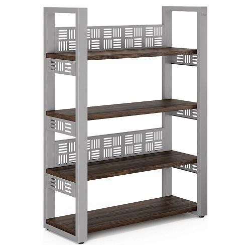 Стеллаж открытый Kobor SO4-60/36 aluminum/charlston