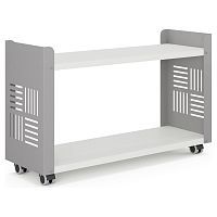 Стеллаж мобильный Kobor SМ2-90/30 aluminum/premium